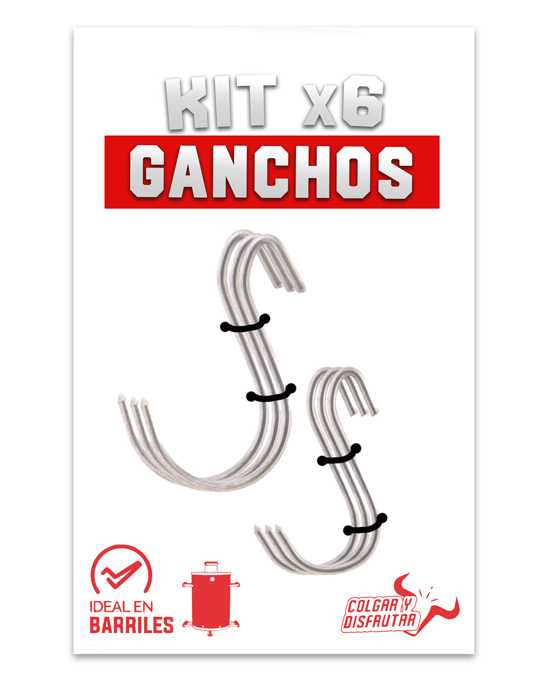 Kit de ganchos