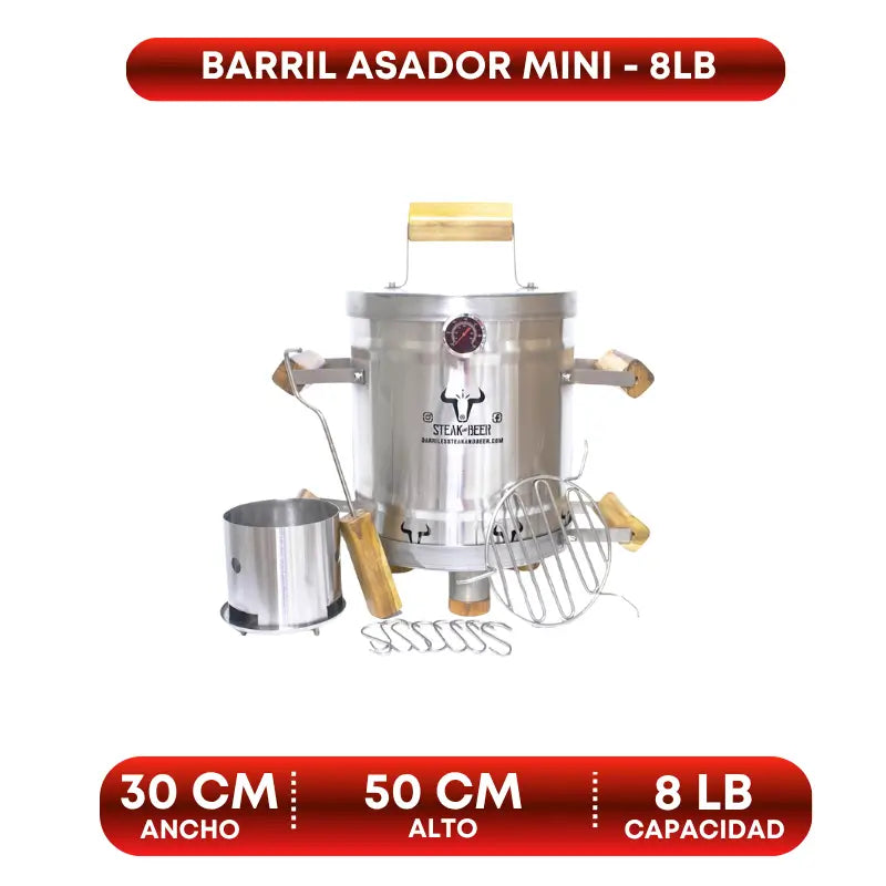 Barril Asador Tamaño Mini