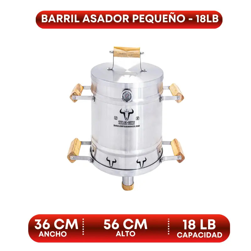 Barril Asador Tamaño Pequeño