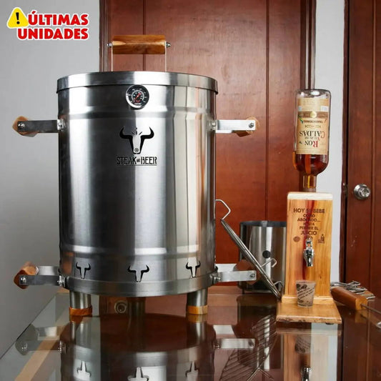 Barril Asador/Ahumador 360° – Sabor Perfecto