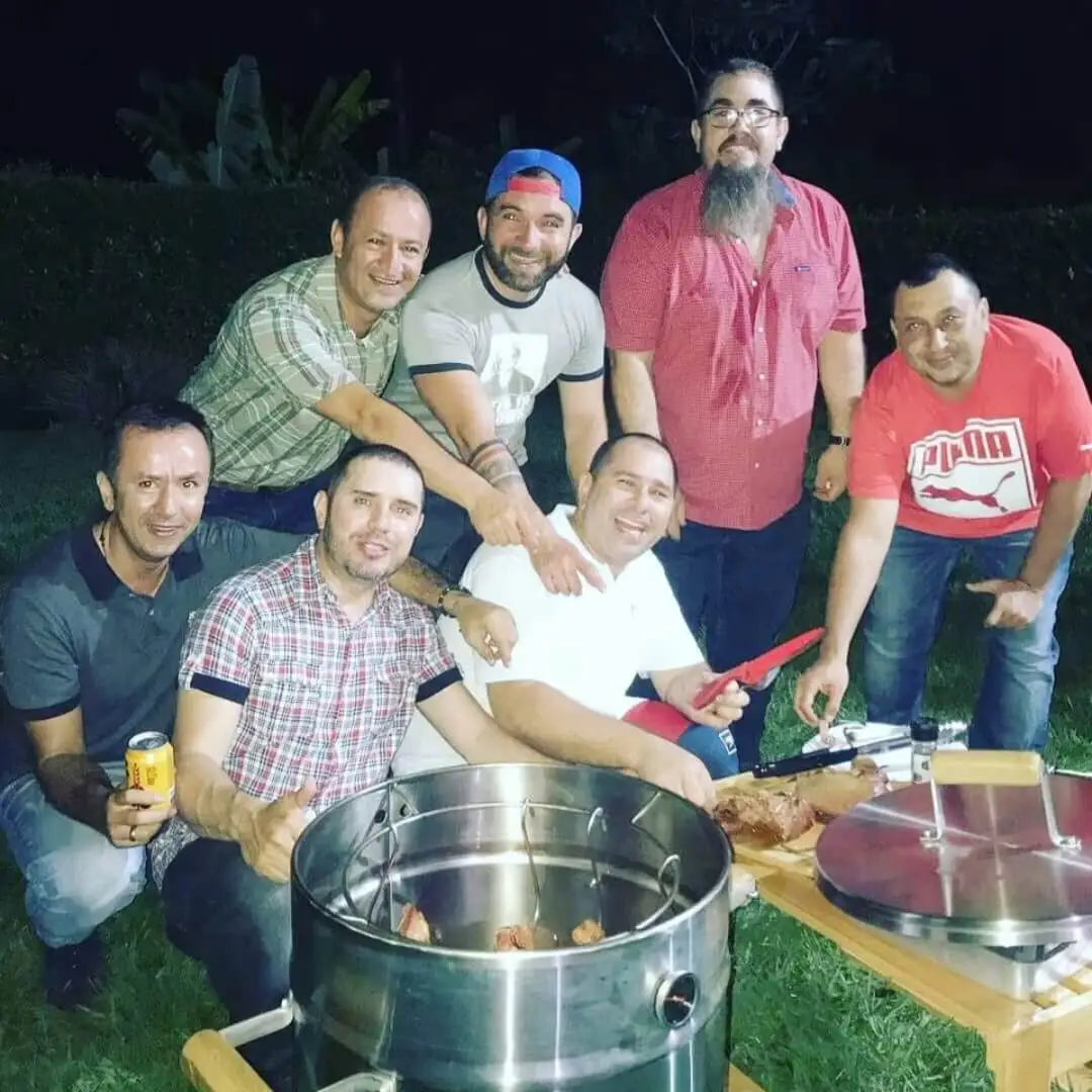 Barril Asador/Ahumador 360° – Sabor Perfecto